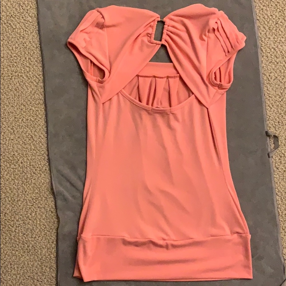 Vol 1 Salmon pink blouse